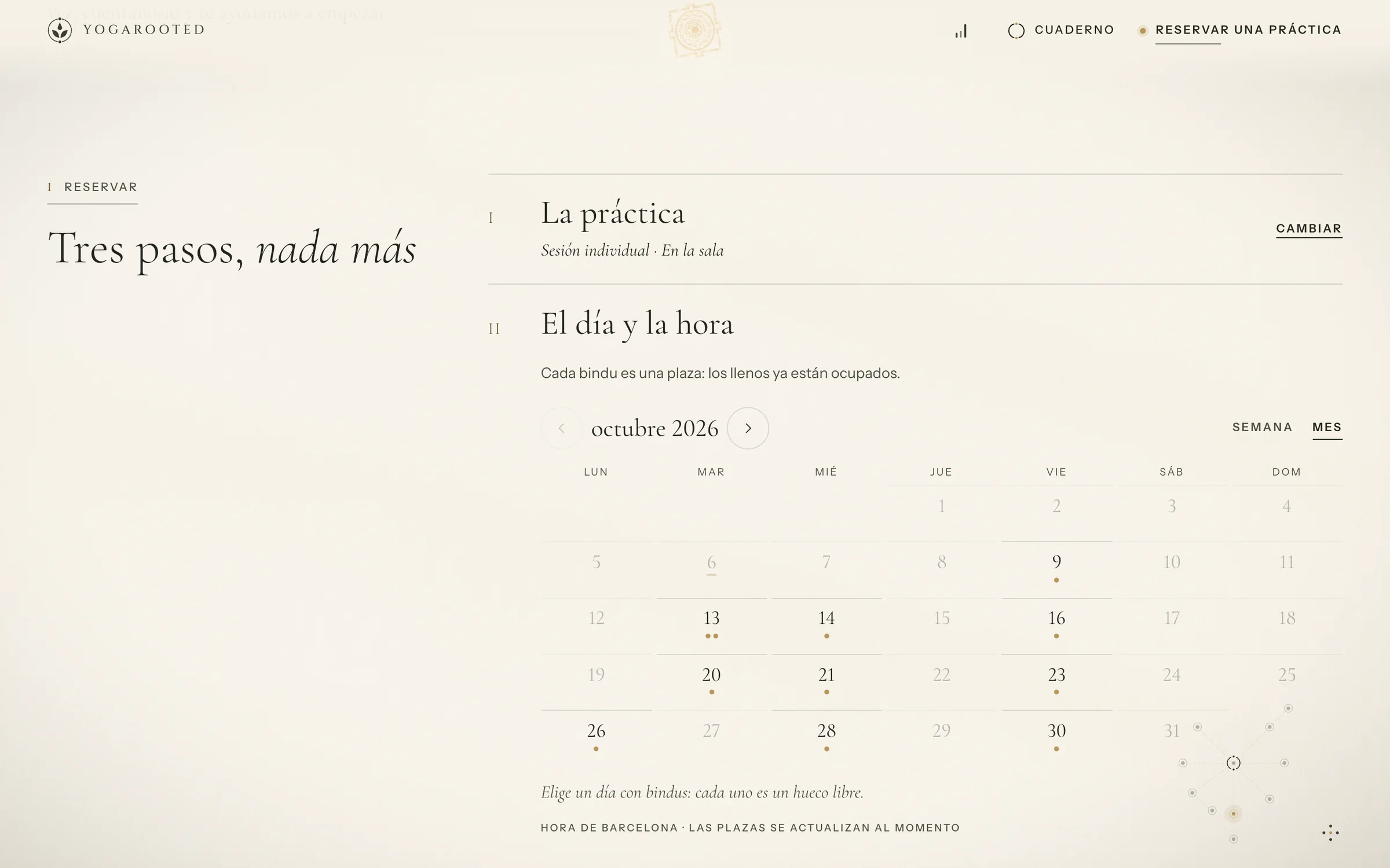 YogaRooted · yogarooted · reservar